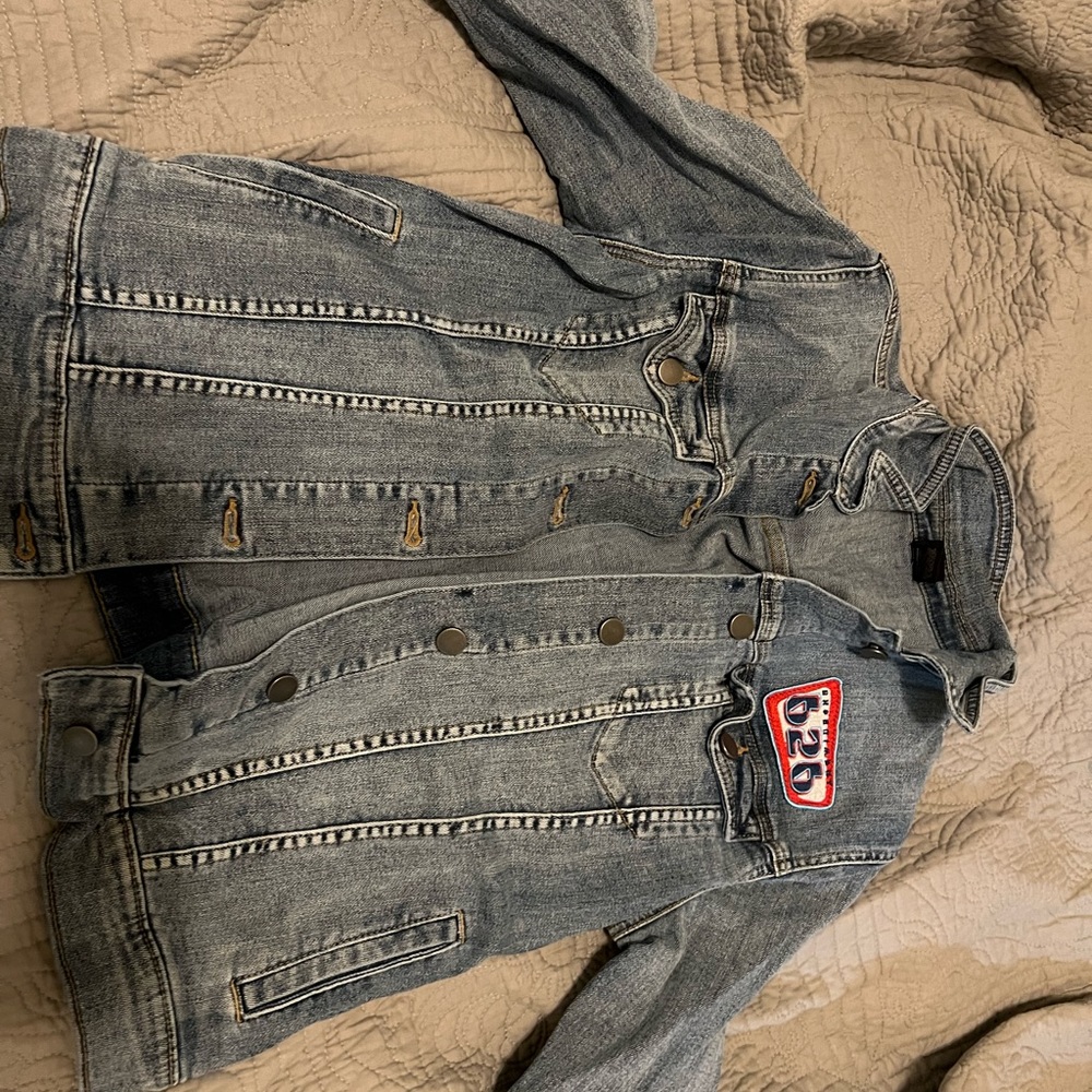 Disney denim stitch jacket